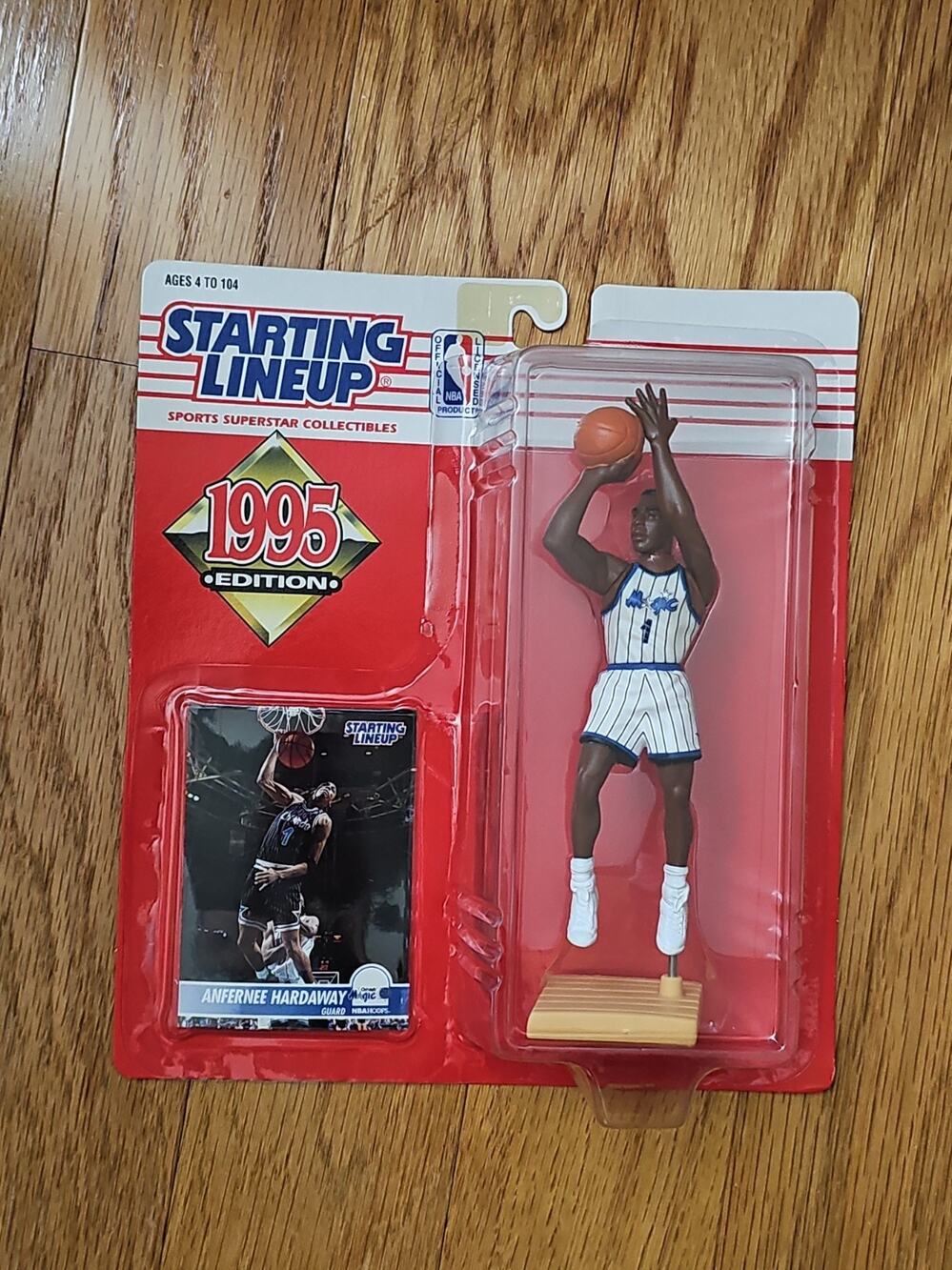 Sealed Vintage 1995 Starting Lineup NBA Orlando Magic Anfernee Hardaway Figure